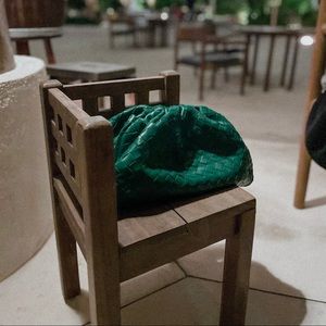 Bottega Veneta pouch, green